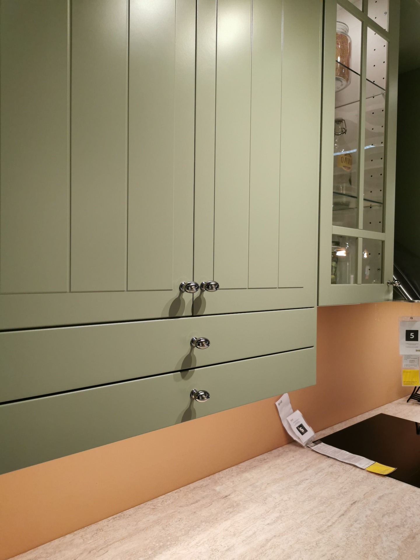 Fresh & Modern: IKEA's STENSUND Light Green Kitchen Fronts